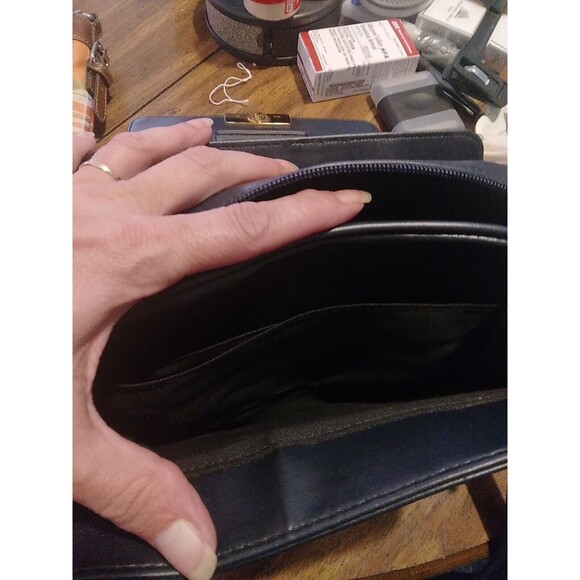 Vintage Diamicci Navy Blue  Crossbody Bag 90s Y2K - Picture 7 of 11